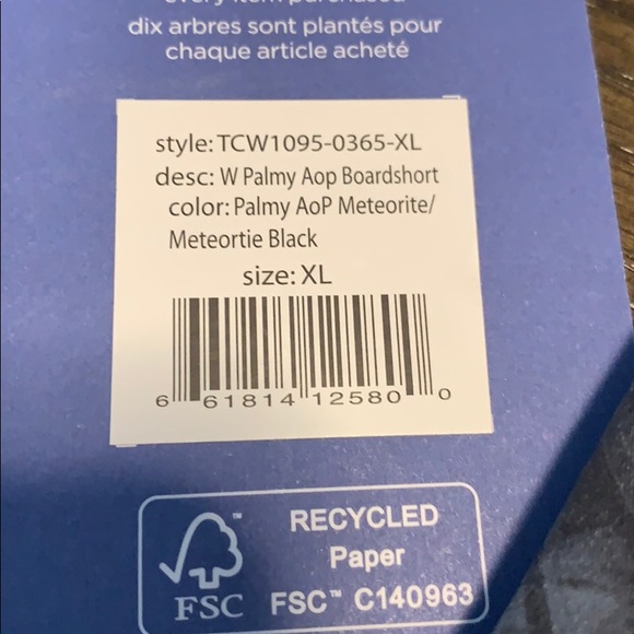 10 Tree Boardshort- Made with Recycled Polyester - Picture 8 of 8